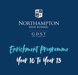 Enrichment Programme (Years 10 - 13)