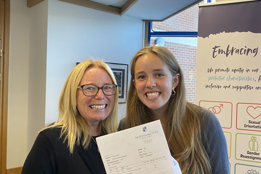 Northampton High School for Girls A Level Results Day of Student who got into Cambridge